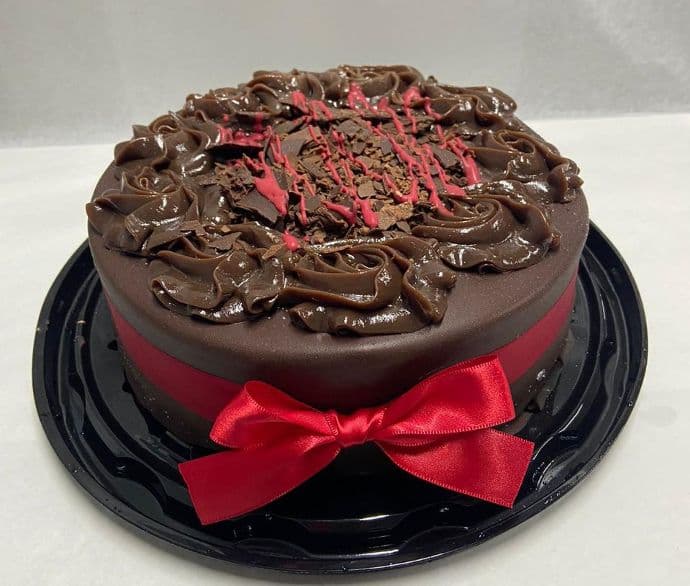 TORTA BRIGADEIRO C/ MORANGO 0,600 KG CX C/4