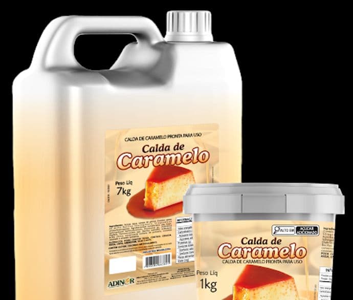 CALDA DE CARAMELO P/ PUDIM 7KG