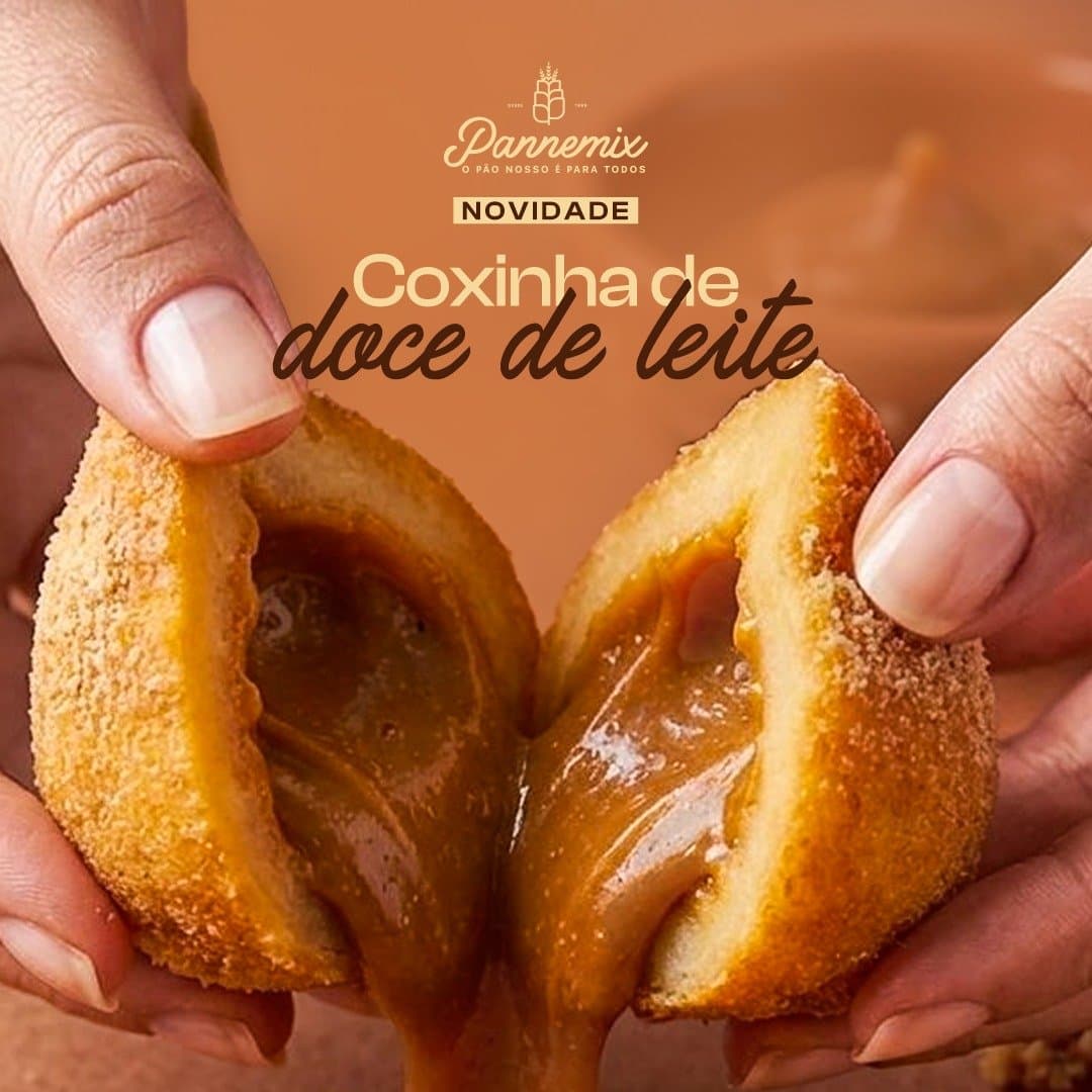 COXINHA DE DOCE DE LEITE (PCT 35 UND)